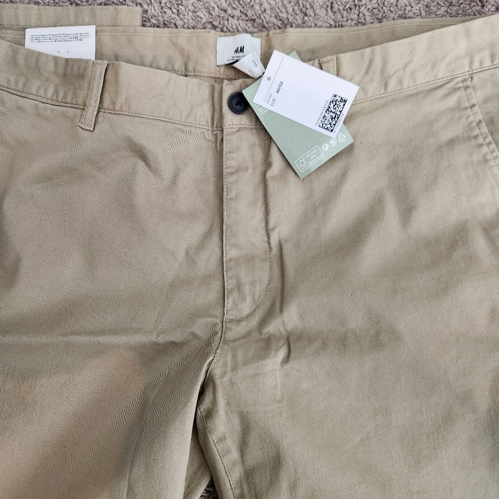 Cotton Men's Tan Pants Size 40×32